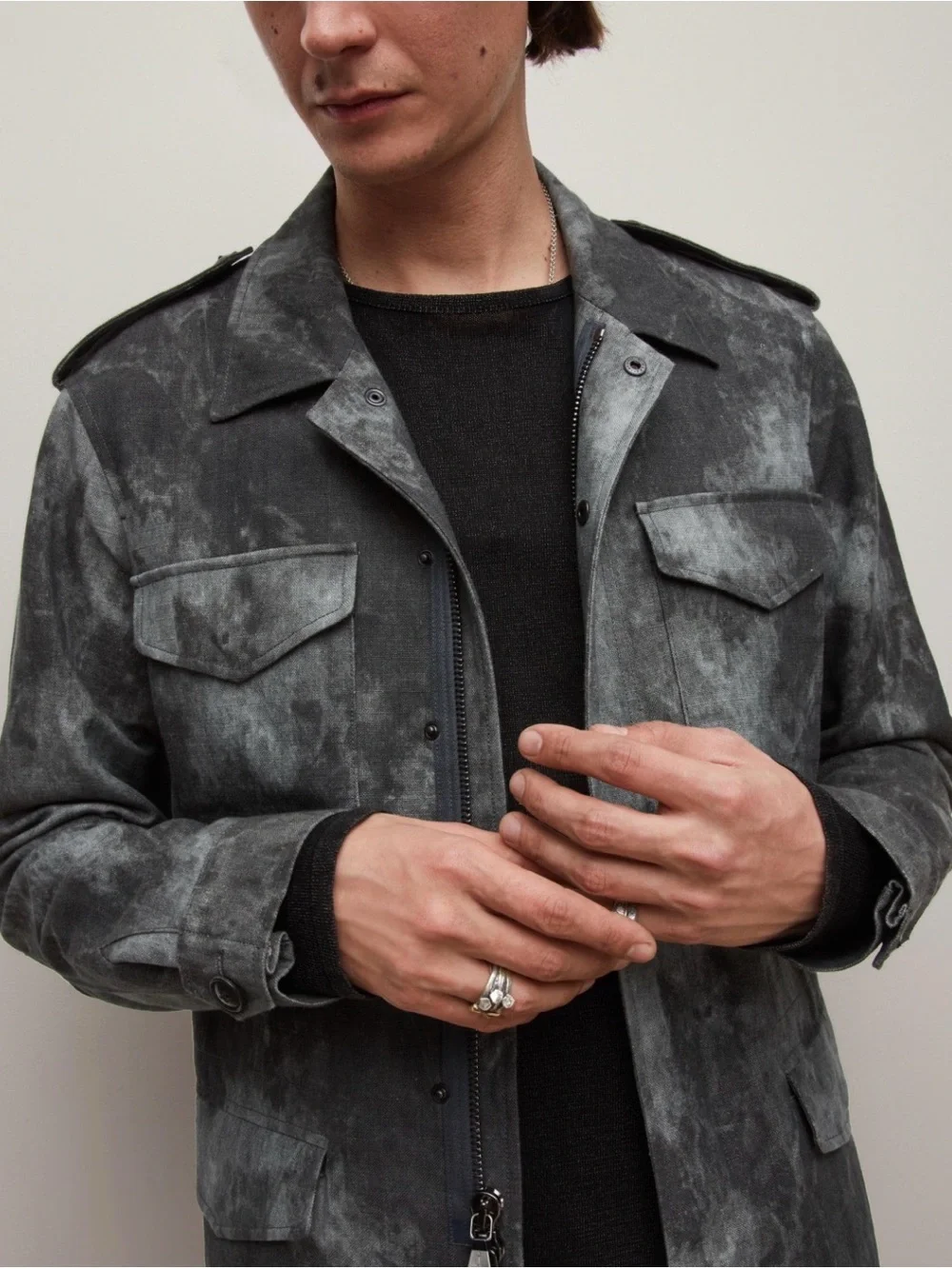 John Varvatos Roosevelt Jacket Size EU 48 USA 38